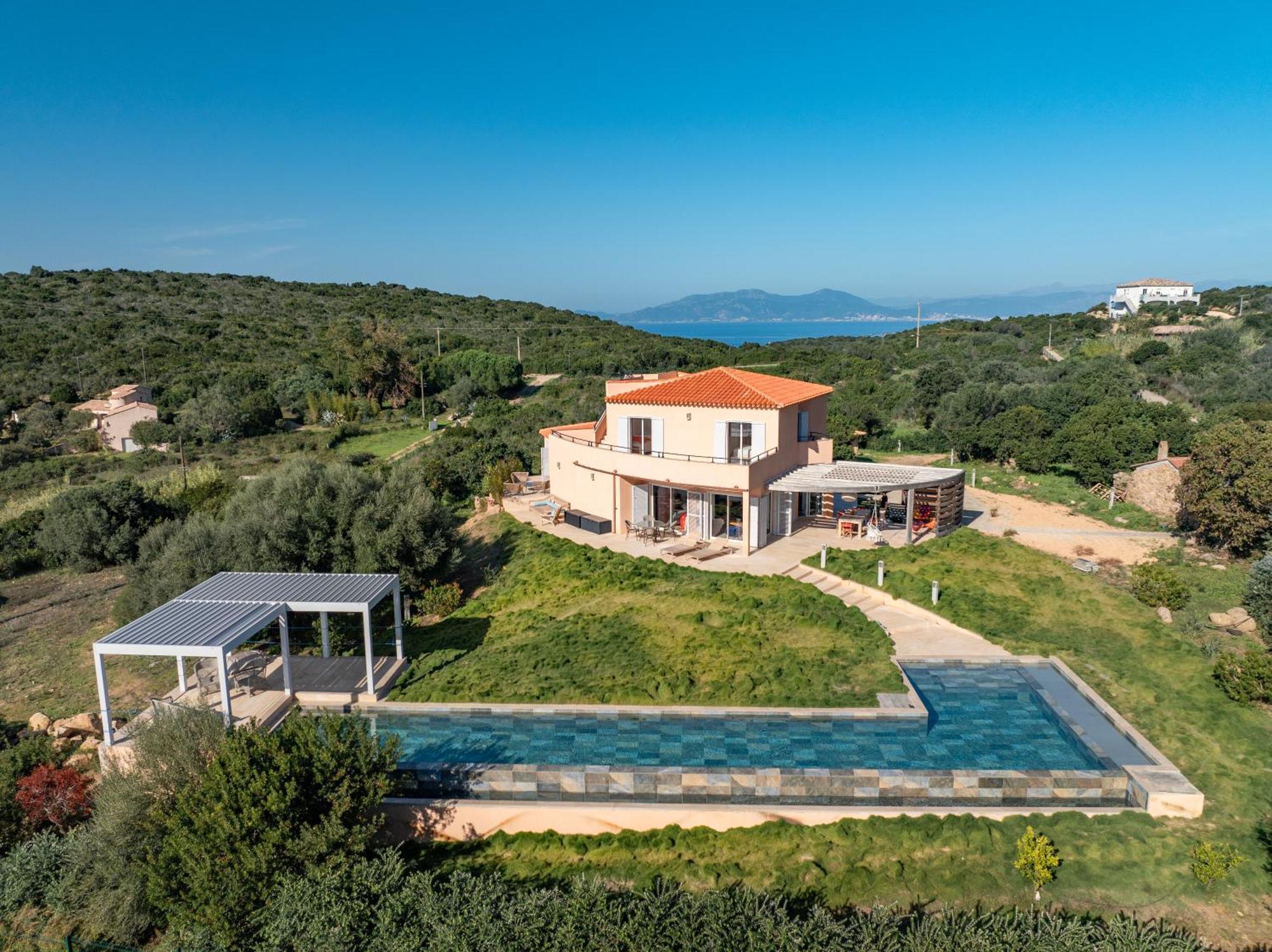 Villa La Ronde Des Soleils Coti-Chiavari (Corsica) Exterior foto